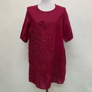 New Girl Women's Shift Dress Medium Large X-Large Pink Magenta Short Sleeve NWT